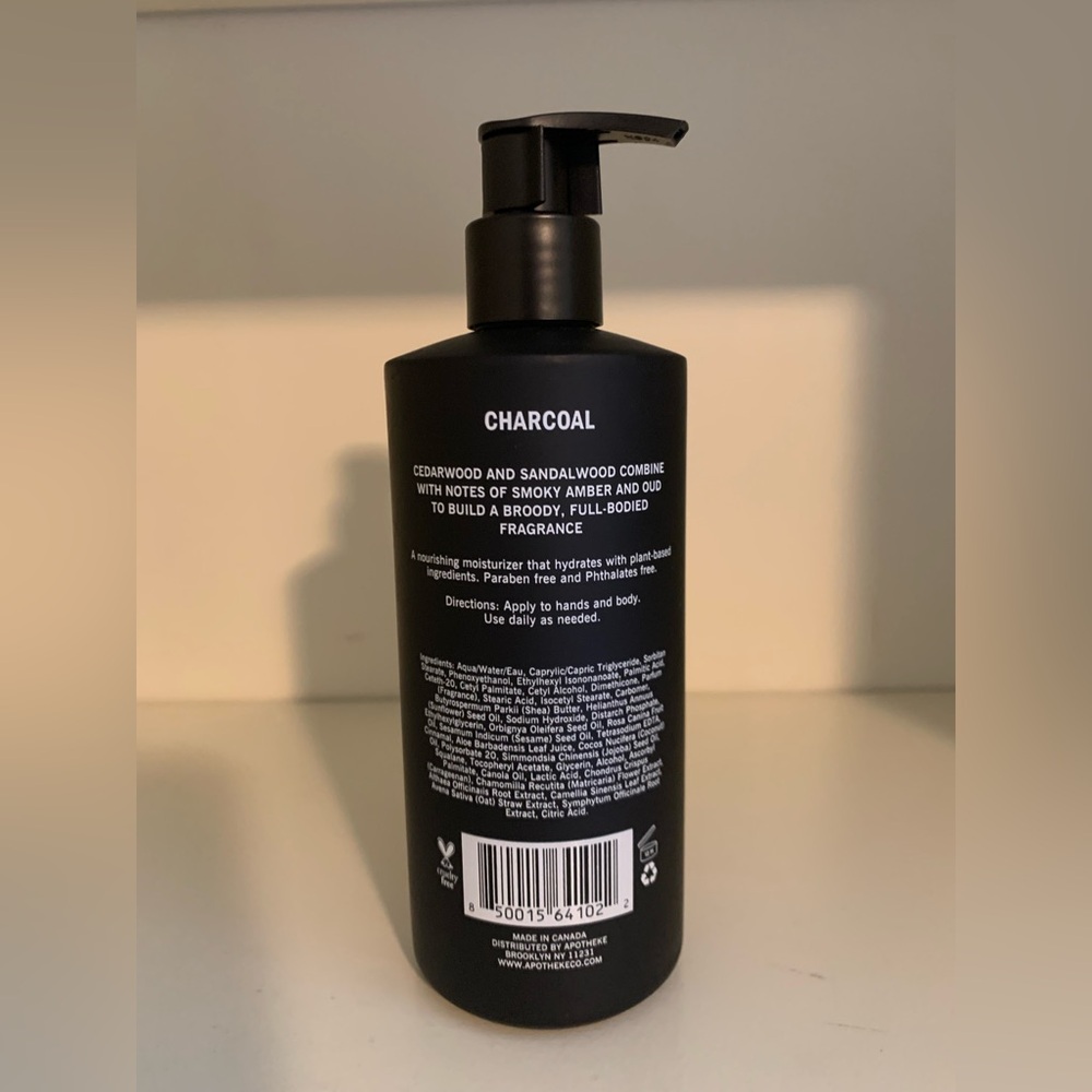 Brand-New APOTHEKE Charcoal Plant-Based Lotion - Picture 2 of 5